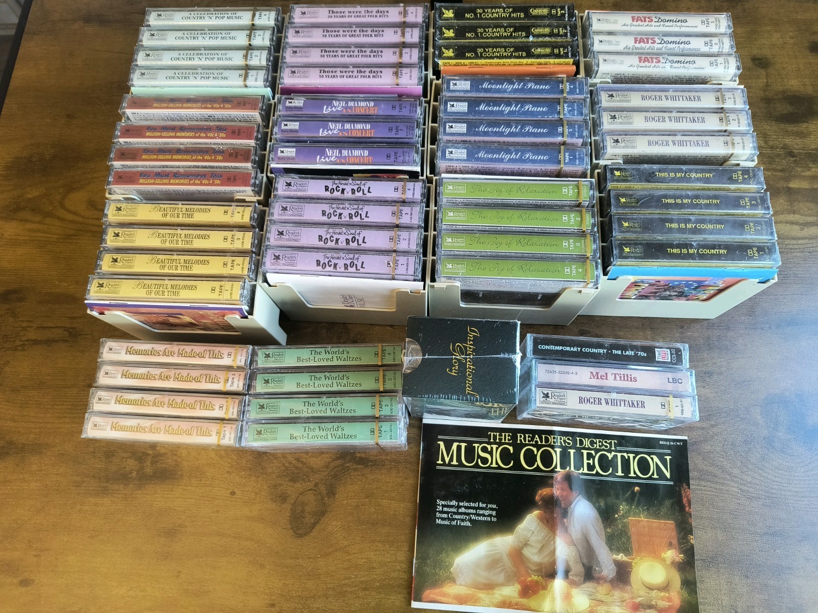 LOT of 12 Reader's Digest Vintage Cassette Box Sets + Extras NEW FACTORY SEALED