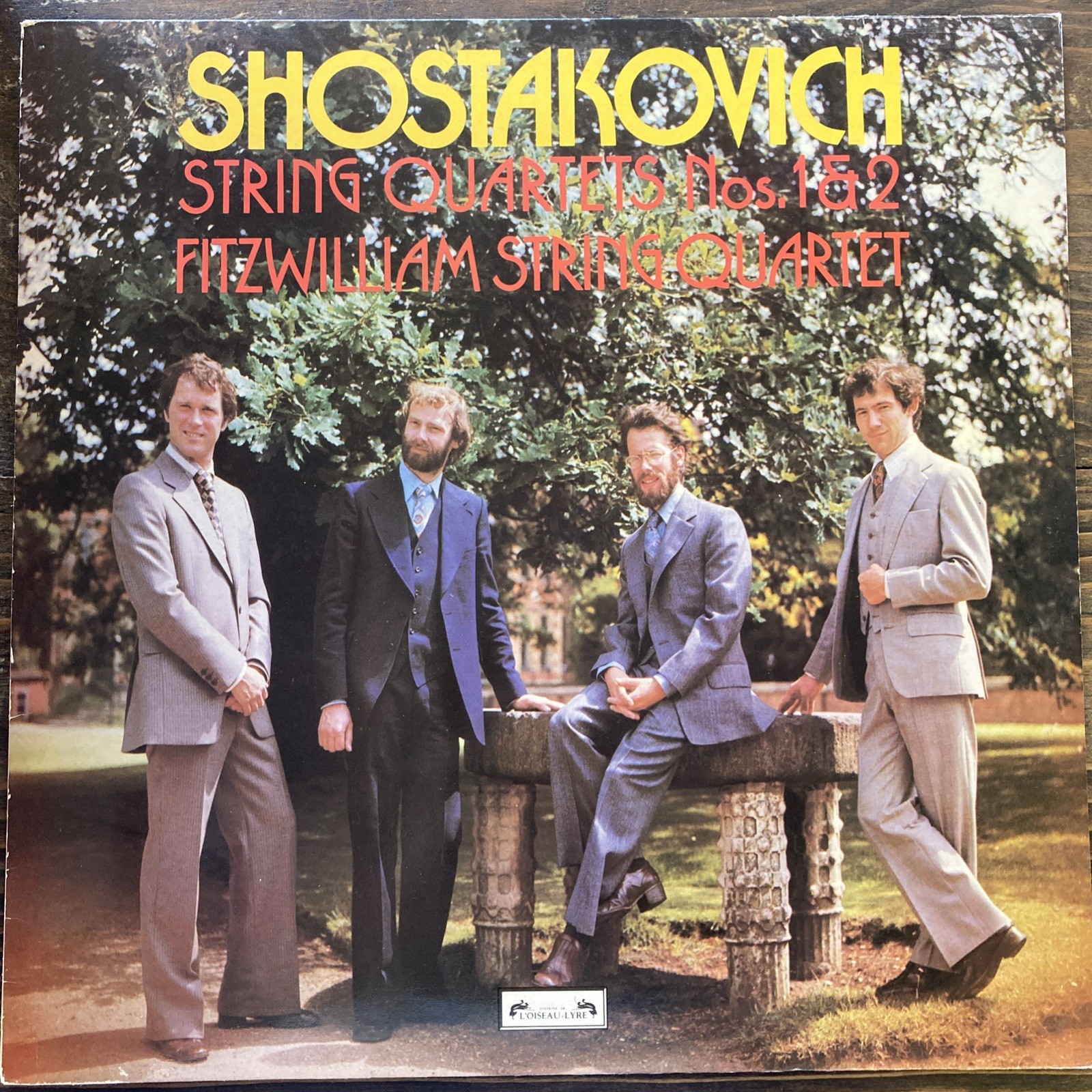 Shostakovich Fitzwilliam String Quartet  Quartets No 1 & 2 L’oiseau DSLO 31 LP