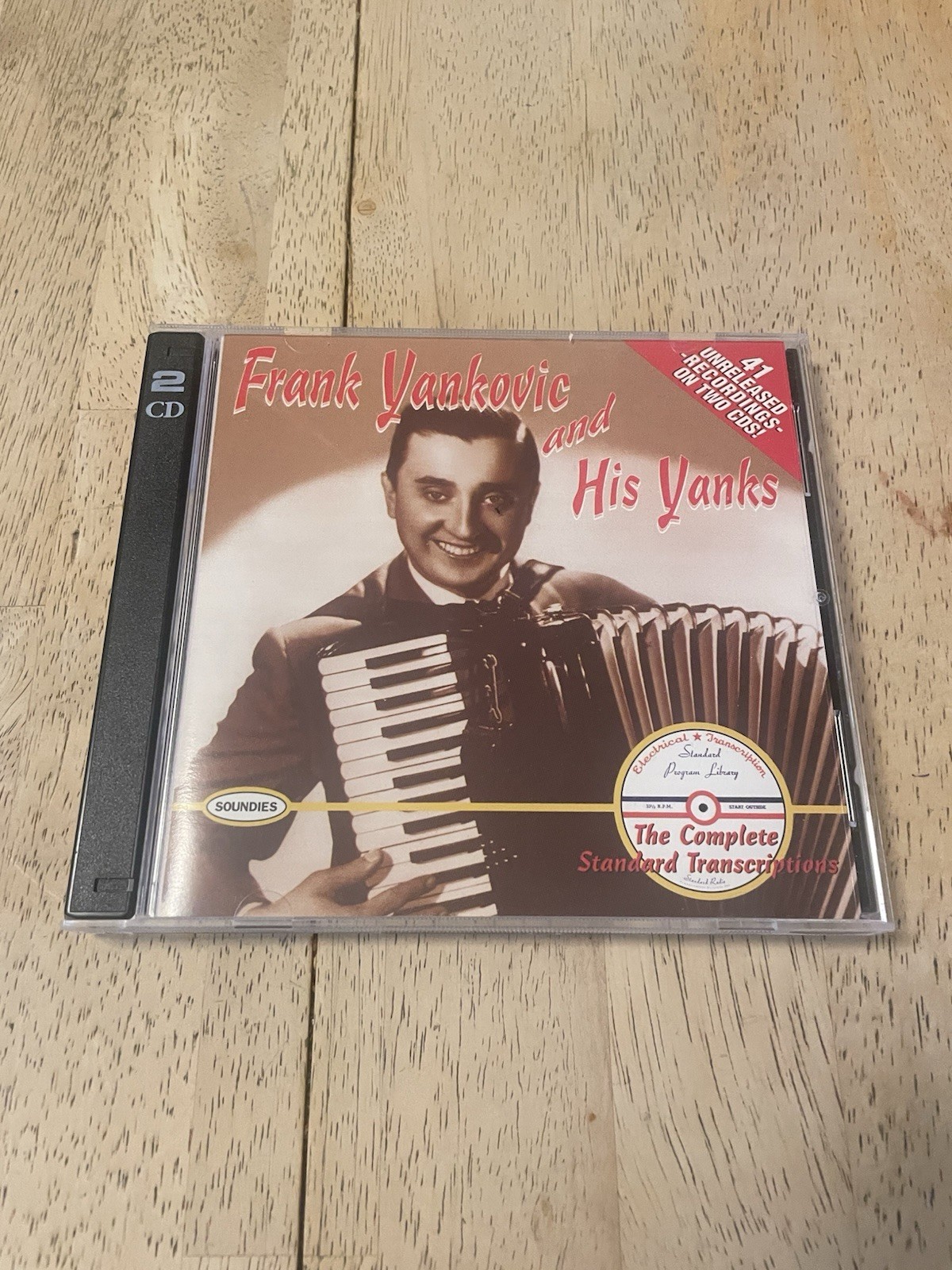 RARE - FRANK YANKOVIC & HIS YANKS The Complete Standard Transcriptions 2 CD Set