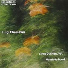 Luigi Cherubini + Quartetto David - Cherubini: Complete String Quartets, Vol. CD picture