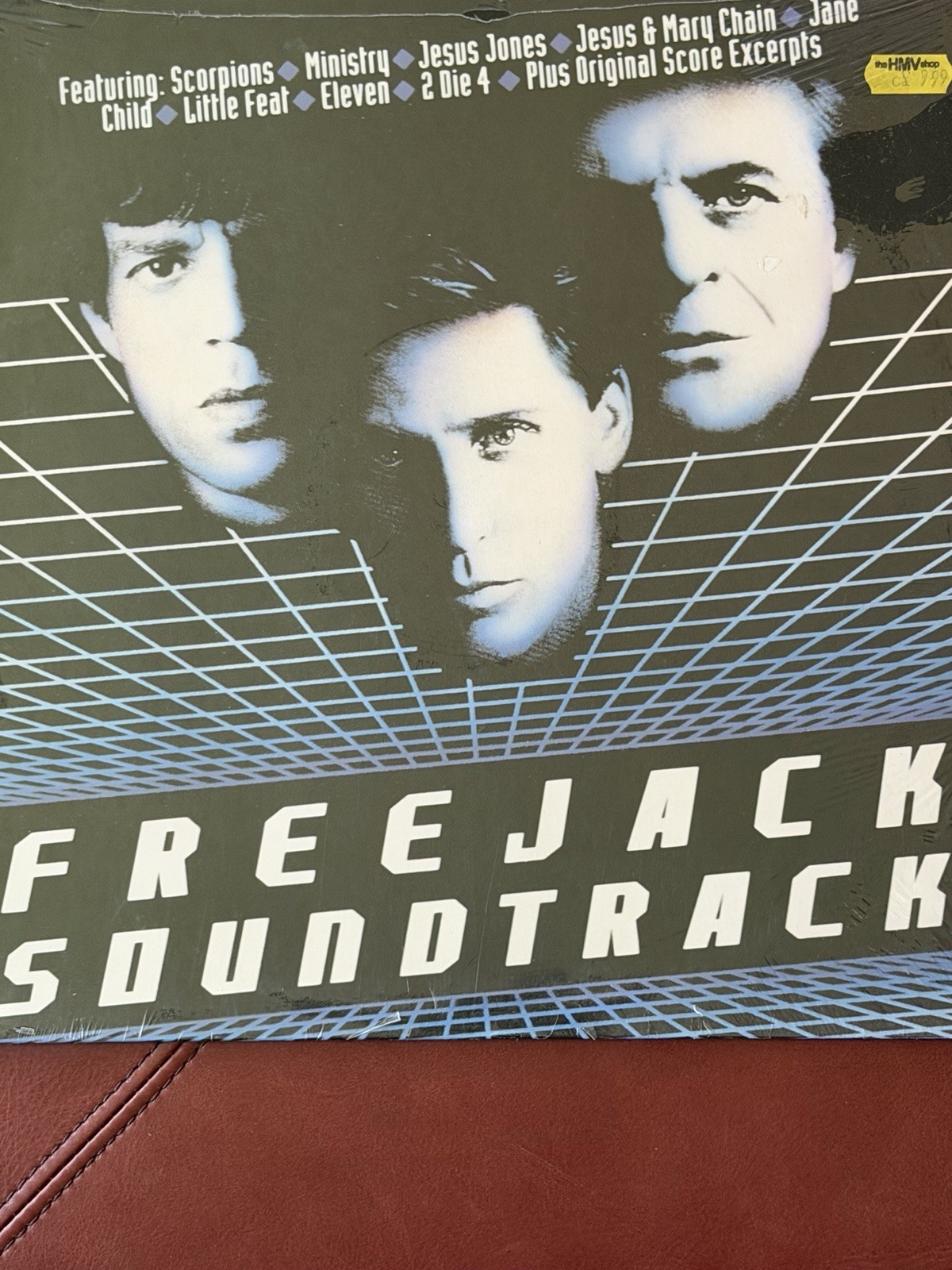 VARIOUS - FREEJACK SOUNDTRACK 1992 EU SEALED VINYL w/ HIT BETWEEN THE EYES/IBYT