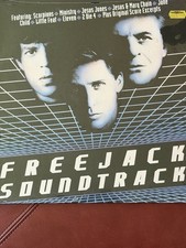 VARIOUS - FREEJACK SOUNDTRACK 1992 EU SEALED VINYL w/ HIT BETWEEN THE EYES/IBYT picture