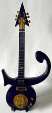 Prince Purple Symbol (V2) Miniature Wooden 1:4 Scale Guitar (New/Box) picture
