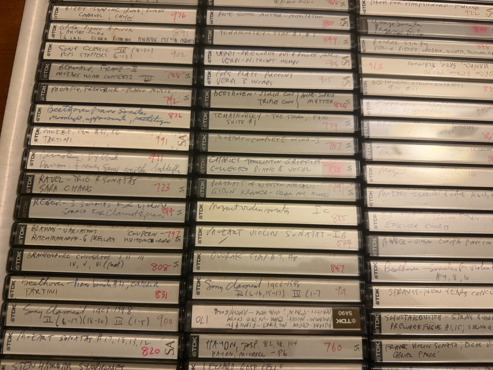 Lot of 100 plus Hi Bias cassettes