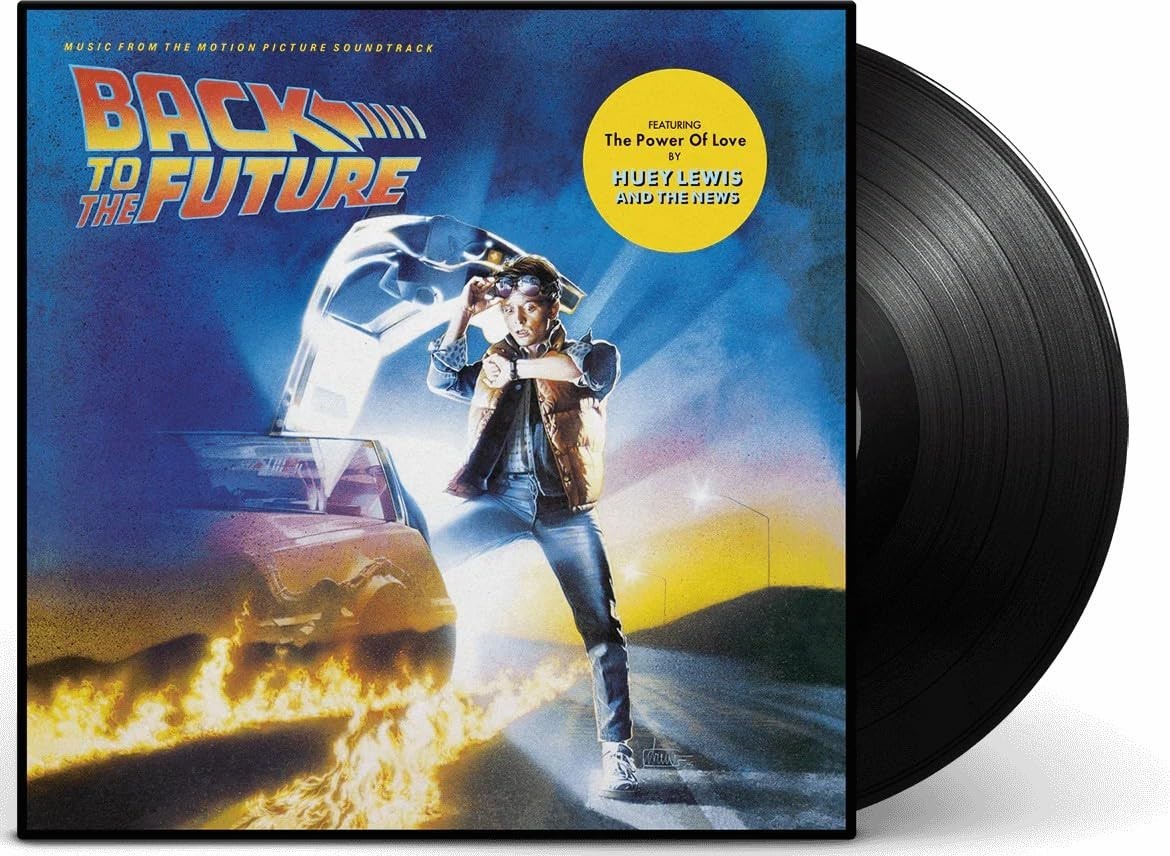 BACK TO THE FUTURE LP VINYL NEW MICHAEL J FOX, HUEY LEWIS AND THE NEWS