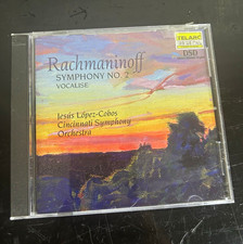 Telarc CD Rachmaninoff Symphony No. 2 / Vocalise Lopez-Cobos DSD 2003 picture