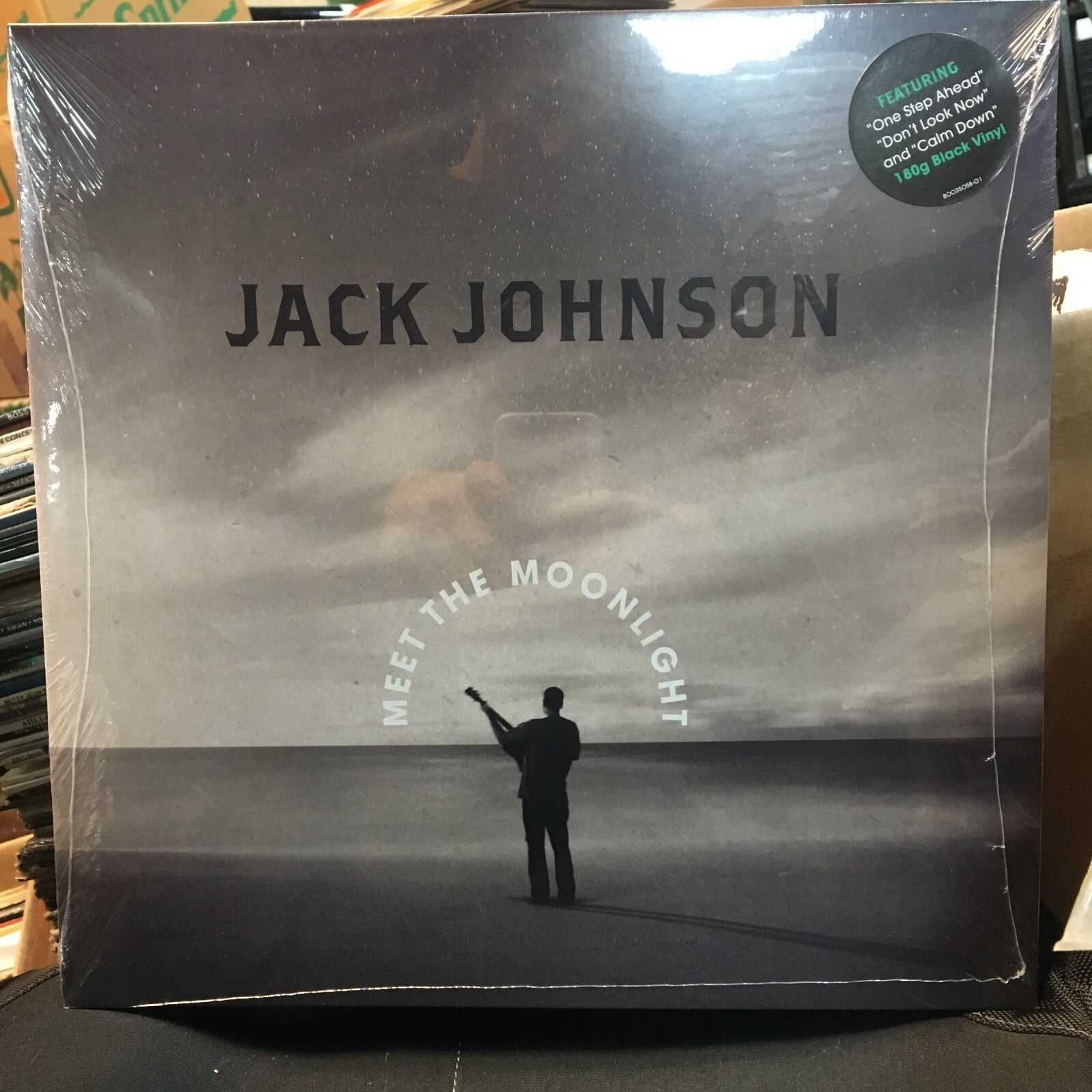 Meet the Moonlight by Jack Johnson (Record, 2022, Black) Sealed, Shelf wear *