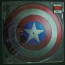 Captain America The First Avenger Soundtrack Picture Record Disc Vinyl LP Sealed picture