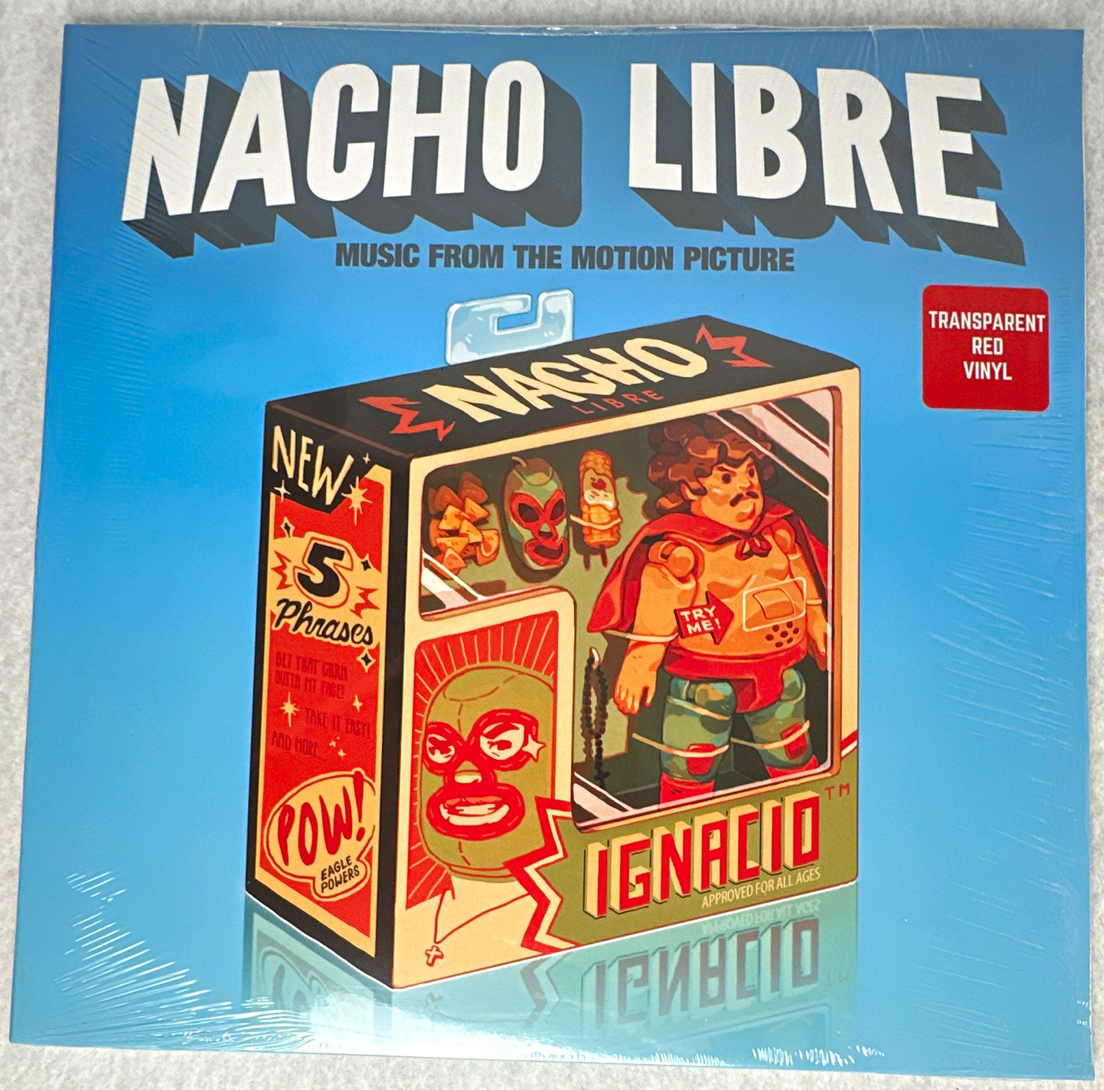 Nacho Libre Soundtrack Beck Danny Elfman Red Vinyl LP New & Sealed