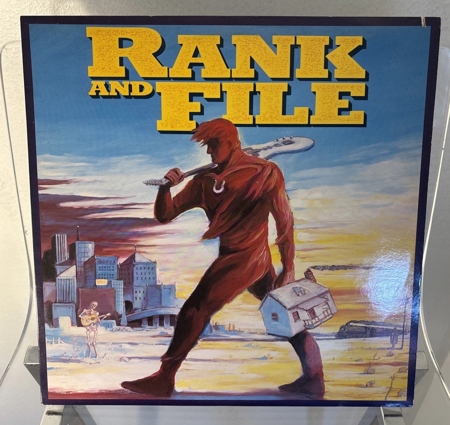 Rank And File - Rank And File - Used Vinyl 1987 includes lyrics sheet