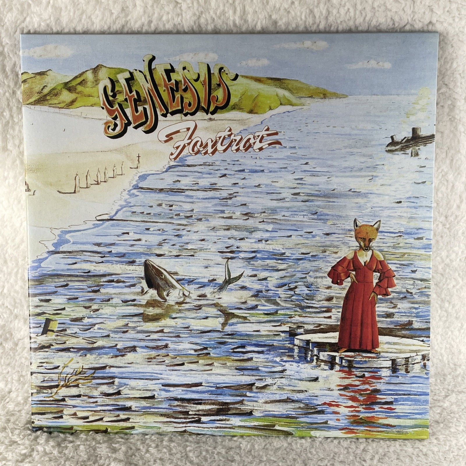 Genesis FOXTROT 2024 Remastered  180 Gram Rhino Vinyl LP CLEANED TESTED VG+/VG+