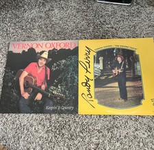 VERNON OXFORD 80'S 2 LP LOT THE OXFORD TOUCH + KEEPIN' IT COUNTRY RARE OUTLAW picture