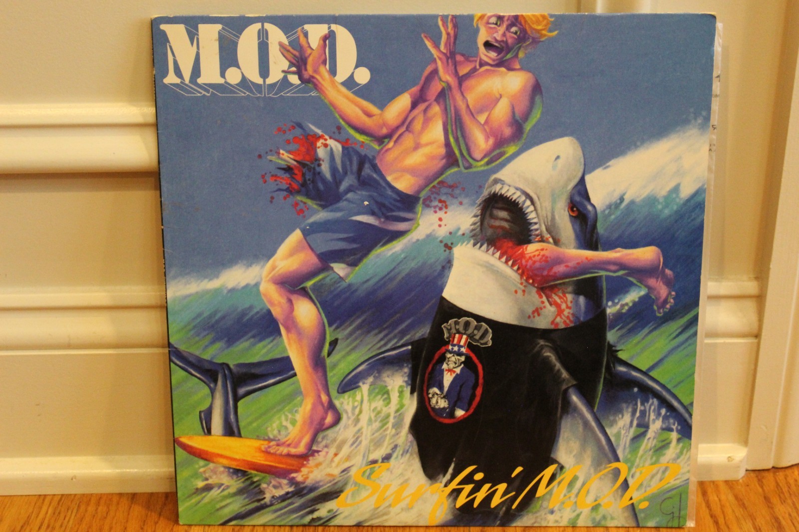 Method Of Destruction, Surfin' M.O.D. 1988 Vinyl - NM