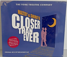 The York Theatre Company Maltby & Shire's Closer Than Ever CD Factory Sealed NEW picture