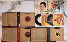 Lot of 45 RPM Vinyl Records,1950s, Patti Page, Joni James, The Hilltoppers, More picture
