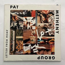 PAT METHENY GROUP - LETTER FROM HOME - 1989 MEXICAN LP WOL, JAZZ FUSION picture