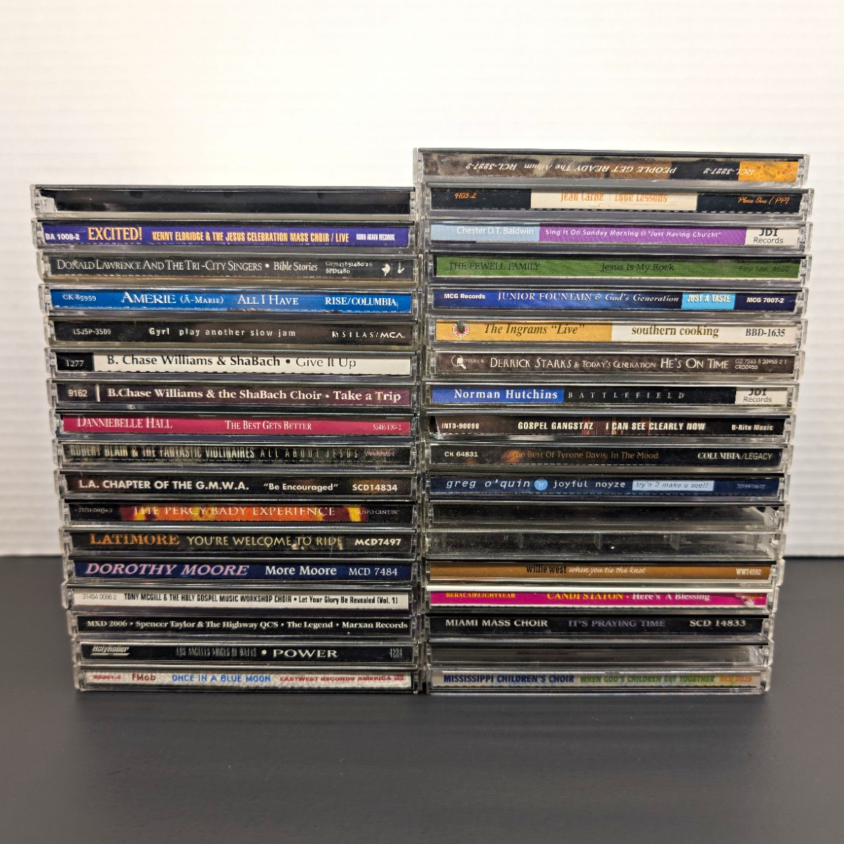 35 CD Lot - Rare Gospel Soul R&B Blues Promo Indie OOP Choir Vintage CDs (A)