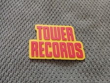Tower Records Logo Kitchen Refrigerator Magnet Vintage Music Vinyl CDs Cassettes picture