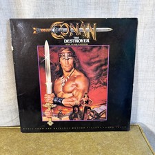 Conan The Destroyer Film Soundtrack LP Vinyl Record - Promo Rare (1984, MCA) picture