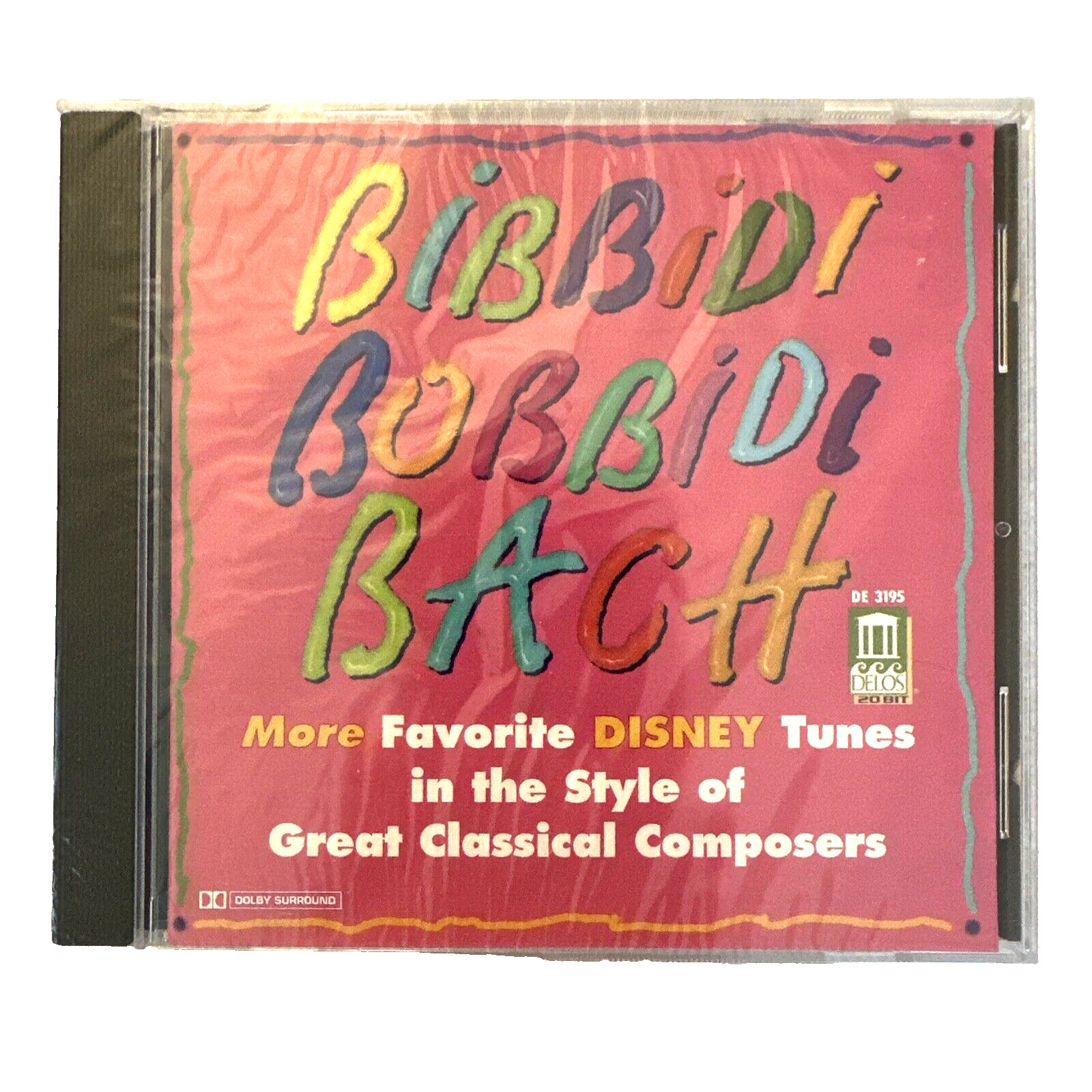 Bibbidi Bobbidi Bach CD 15 Disney Tunes In The Style Of Classical Composers NEW