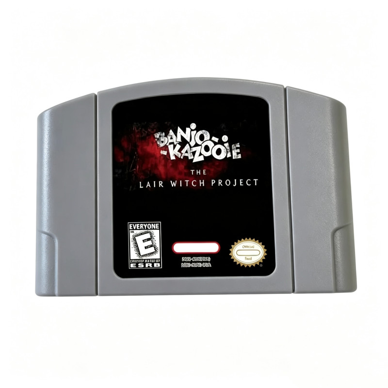 Banjo Kazooie The Lair Witch Project Games Cartridge For Nintendo 64 Console