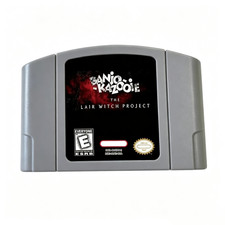 Banjo Kazooie The Lair Witch Project Games Cartridge For Nintendo 64 Console picture
