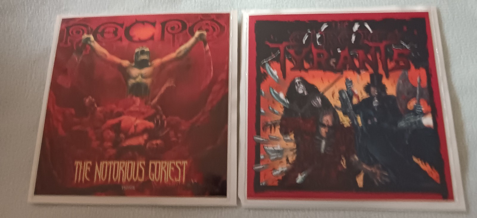 VINTAGE n' RARE-Necro CDs-Notorious Goriest n' Circle of Tyrants-Exc Condition