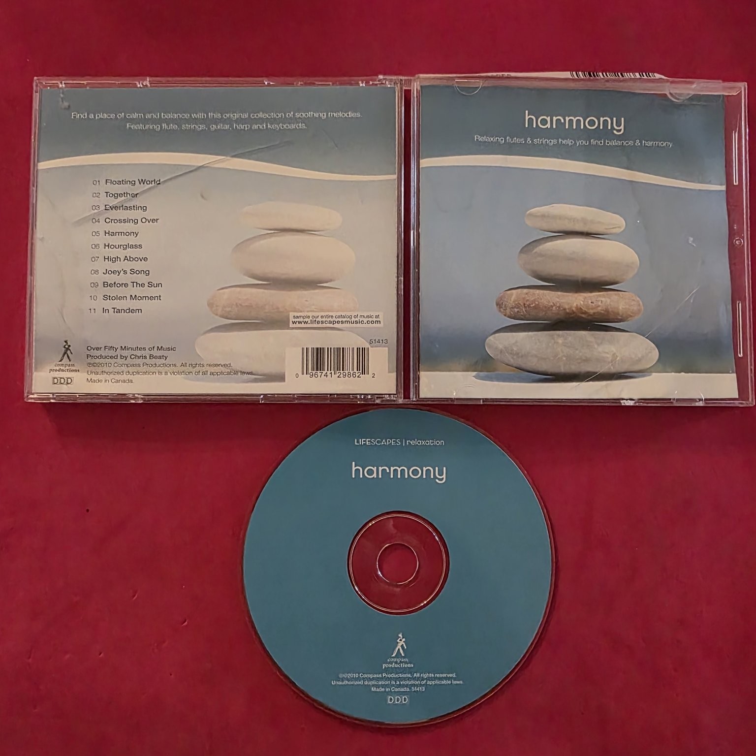 Lifescapes - Harmony CD 2010 Relaxation New Age Instrumental Compass Prod.