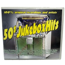 1950’s Music 50s Jukebox HitsVarious Artists  3-CD, Mar-2009, Brand New,Sealed picture