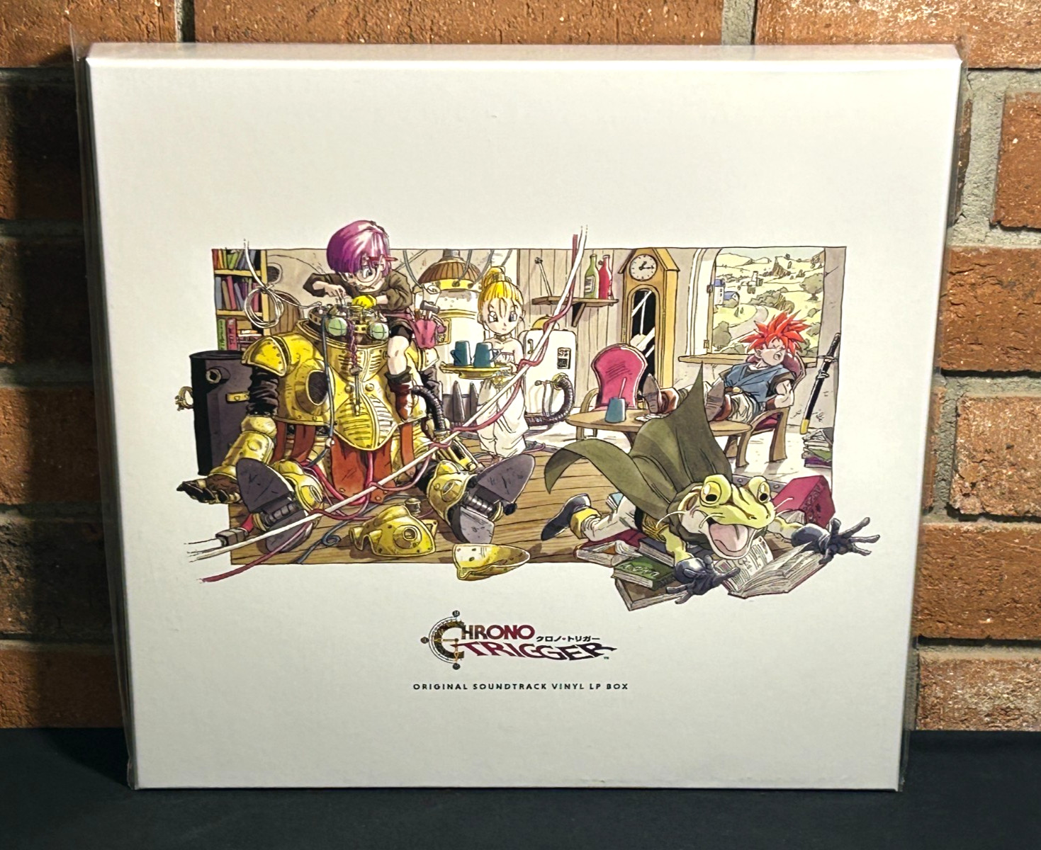 CHRONO TRIGGER - Soundtrack, Ltd Import 4LP BLACK VINYL BOX SET + DL New/Sealed
