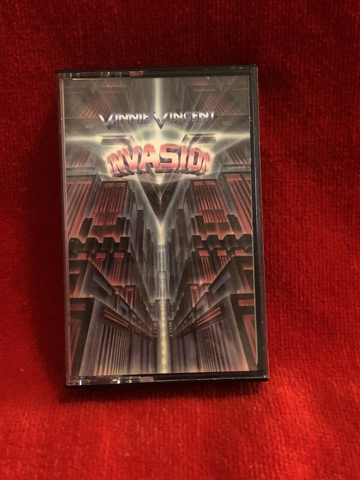 Vinnie Vincent Invasion Self Titled Album Cassette Tape Chrysalis Records 1986