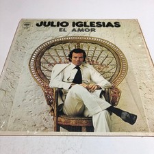 Julio Iglesias - Hey LP Record 1980 CBS Discos Latin Pop picture