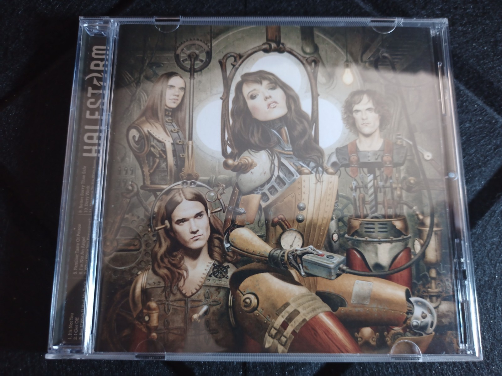 Halestorm - Halestorm CD 2009 Atlantic Hard Rock VG+ Lzzy Hale I Get Off