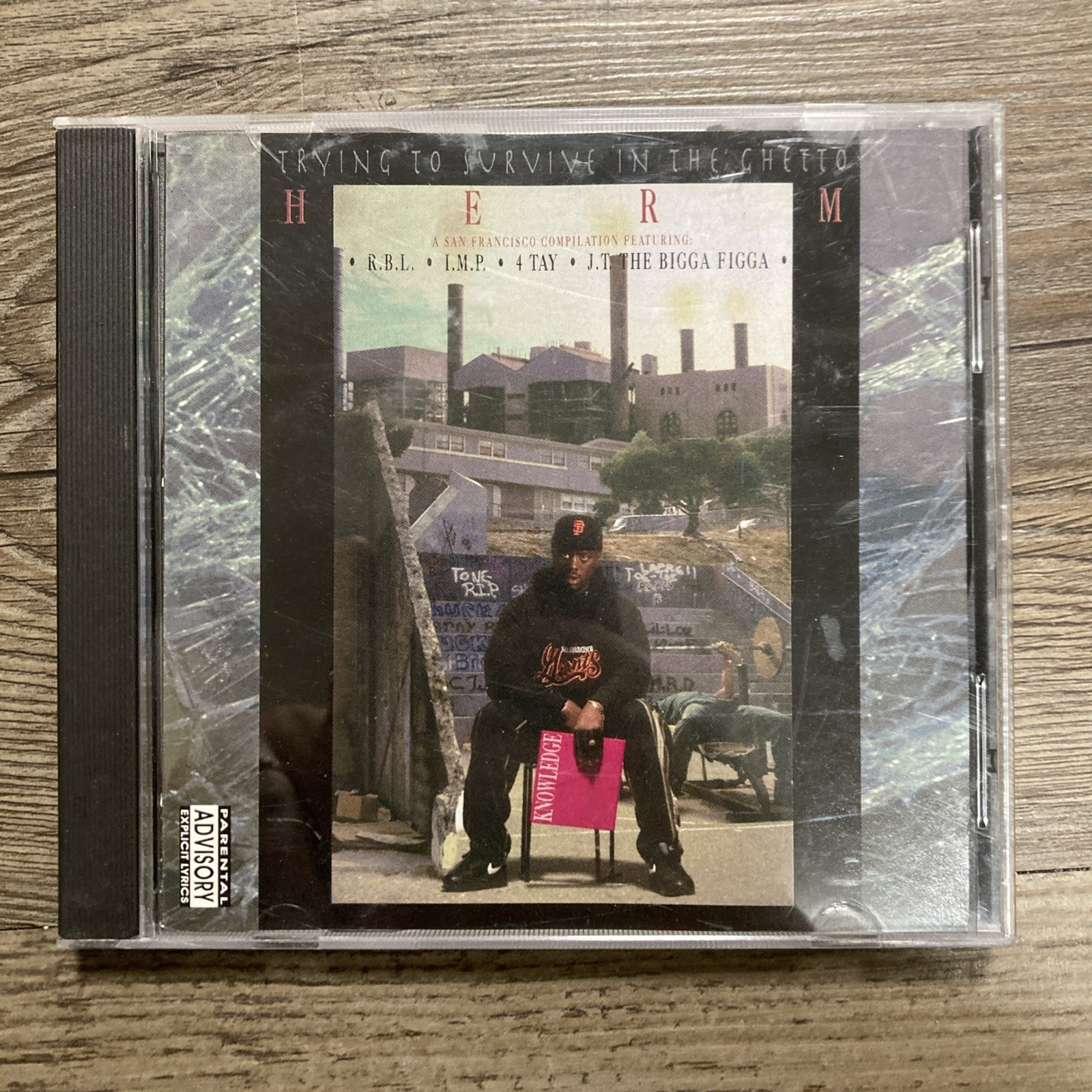 Tryin to Survive in the Ghetto by Herm - A San Francisco Compilation (CD, 1994)