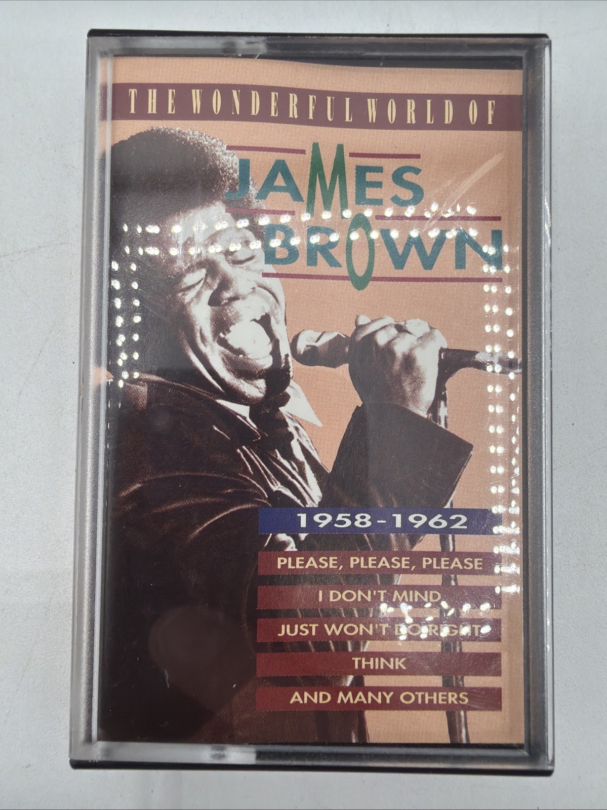 The Wonderful World Of James Brown Cassette 1958-1962 Please I Don’t Mind 1992