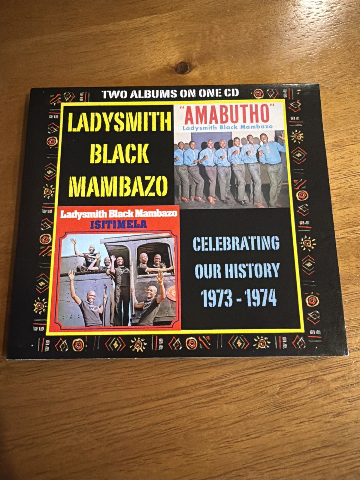 Celebrating Our History: Amabutho (1973- 1974) by Ladysmith Black Mambazo I CD