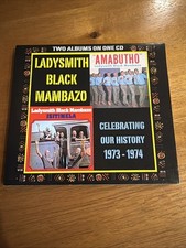 Celebrating Our History: Amabutho (1973- 1974) by Ladysmith Black Mambazo I CD picture