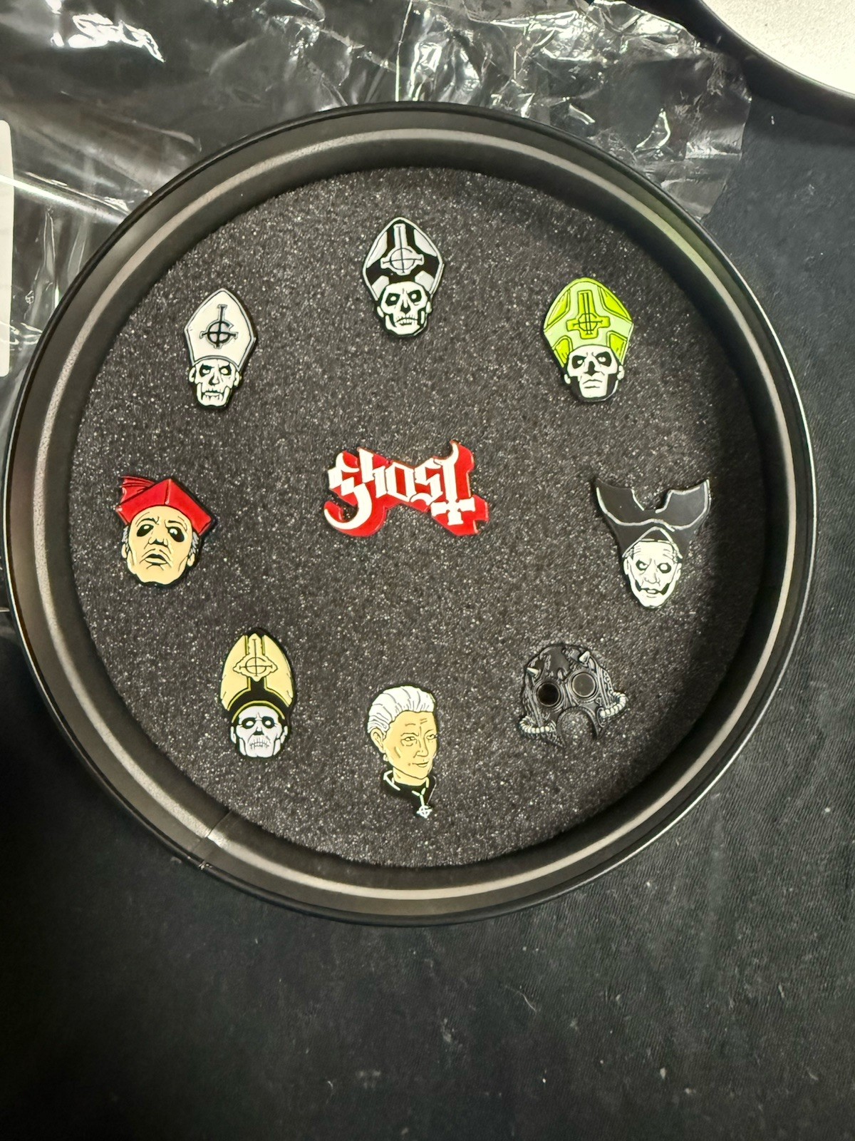 Ghost official clergy Enamel Pin Set