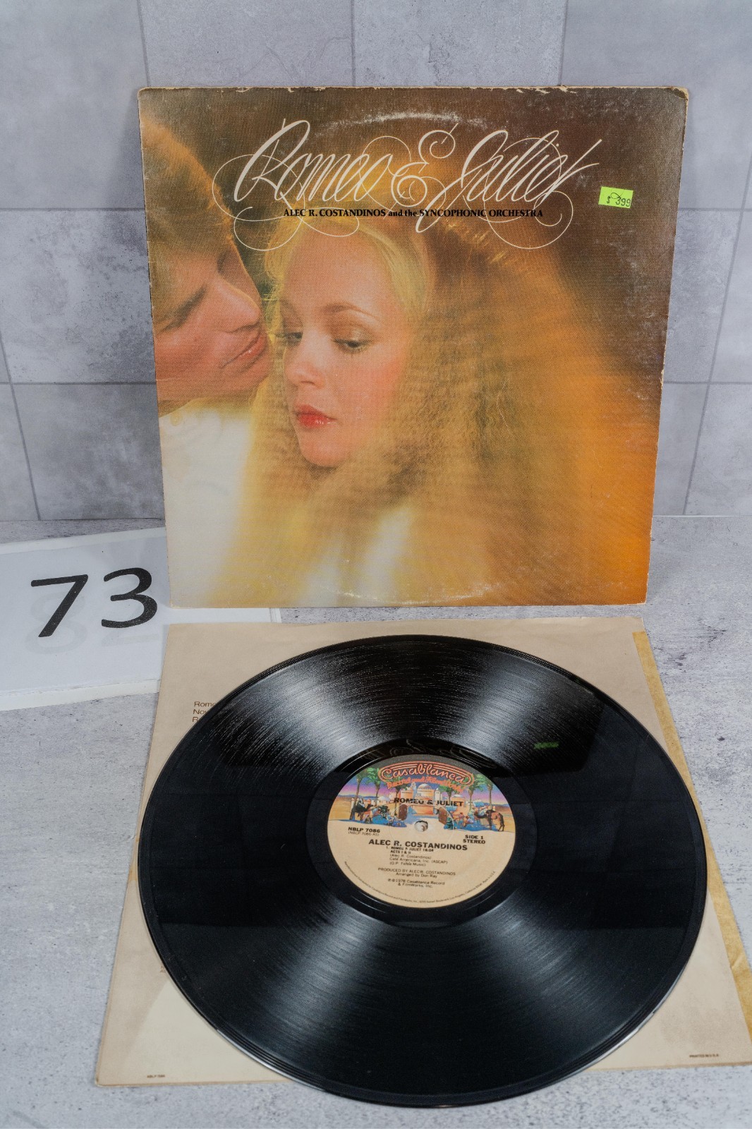 Alec R Costandinos Romeo & Juliet LP 1978 Casablanca Don Ray Euro Disco Suite OG