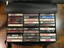 Metal, Rock & Hair Cassette Tapes Lot of 30 - Rare & Great Condition - Tested picture