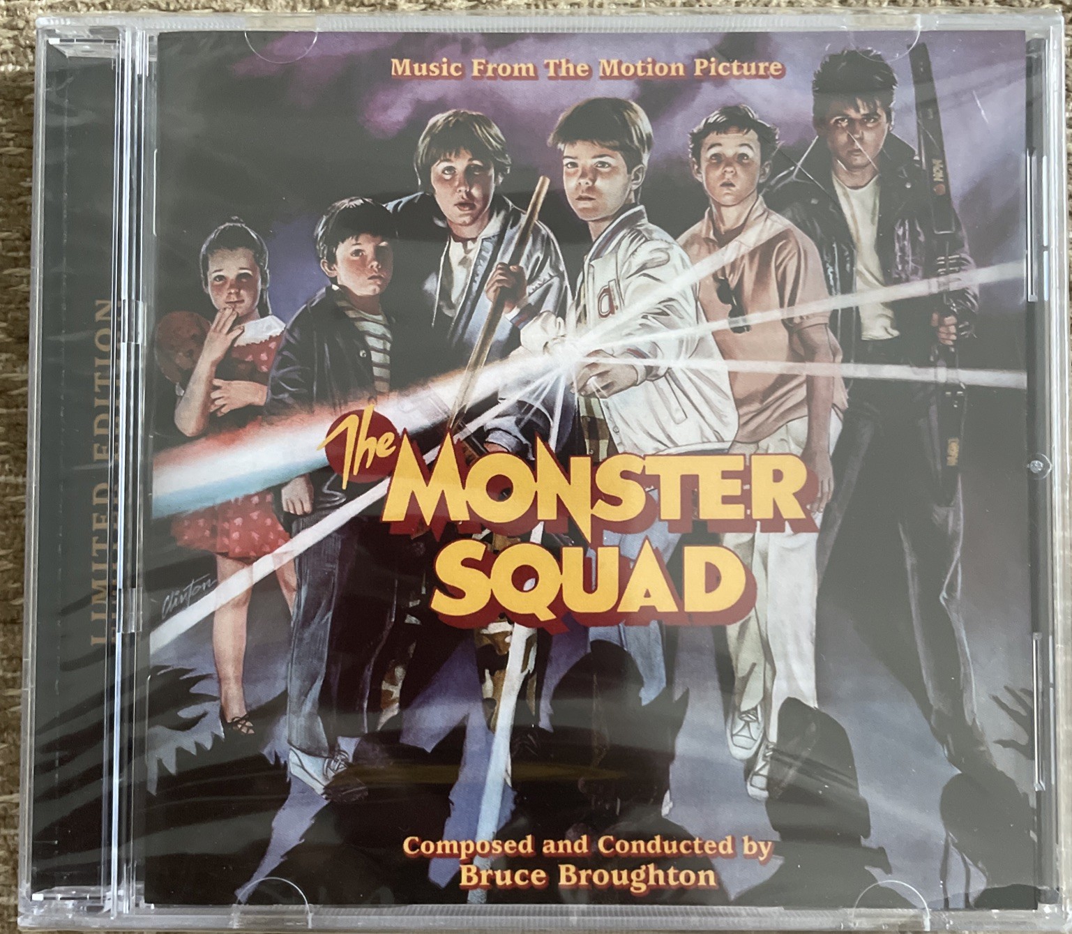 The Monster Squad Soundtrack Score CD Bruce Broughton SEALED OOP Ltd Ed 3000