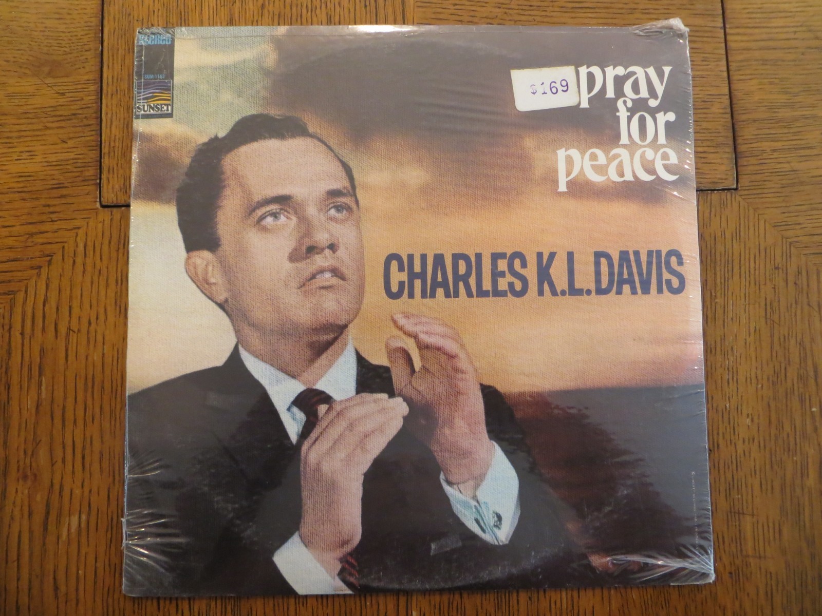 Charles K.L. Davis – Pray For Peace - 1967 Sunset SUS1163 Vinyl LP NEW SEALED