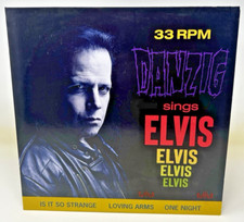 GLENN DANZIG SINGS ELVIS PRESLEY PINK LP COLOR VINYL RECORD METAL PUNK MISFITS picture