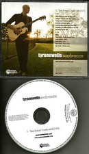 TYRONE WELLS Seabreeze 2007 Rare PROMO Radio DJ CD single MINT USA Sea Breeze picture