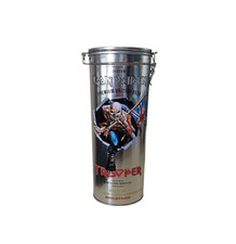 Iron Maiden Trooper Beer Tin Empty Gift Tin Metal Storage Collectible Man Cave picture