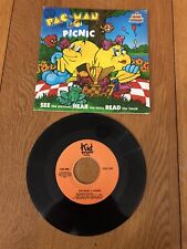 VINTAGE 1980 PAC-MAN PICNIC RECORD & BOOK KID STUFF RECORDS KSR-996 FUN picture