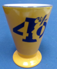 Vintage Cliff Richard 40yrs Celebration footed mug Churchill Yellow picture