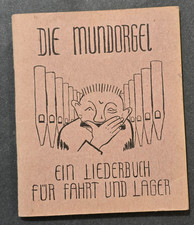 German Songbook Camping Hiking Singing Youth Camp Harmonica Songs Booklet picture