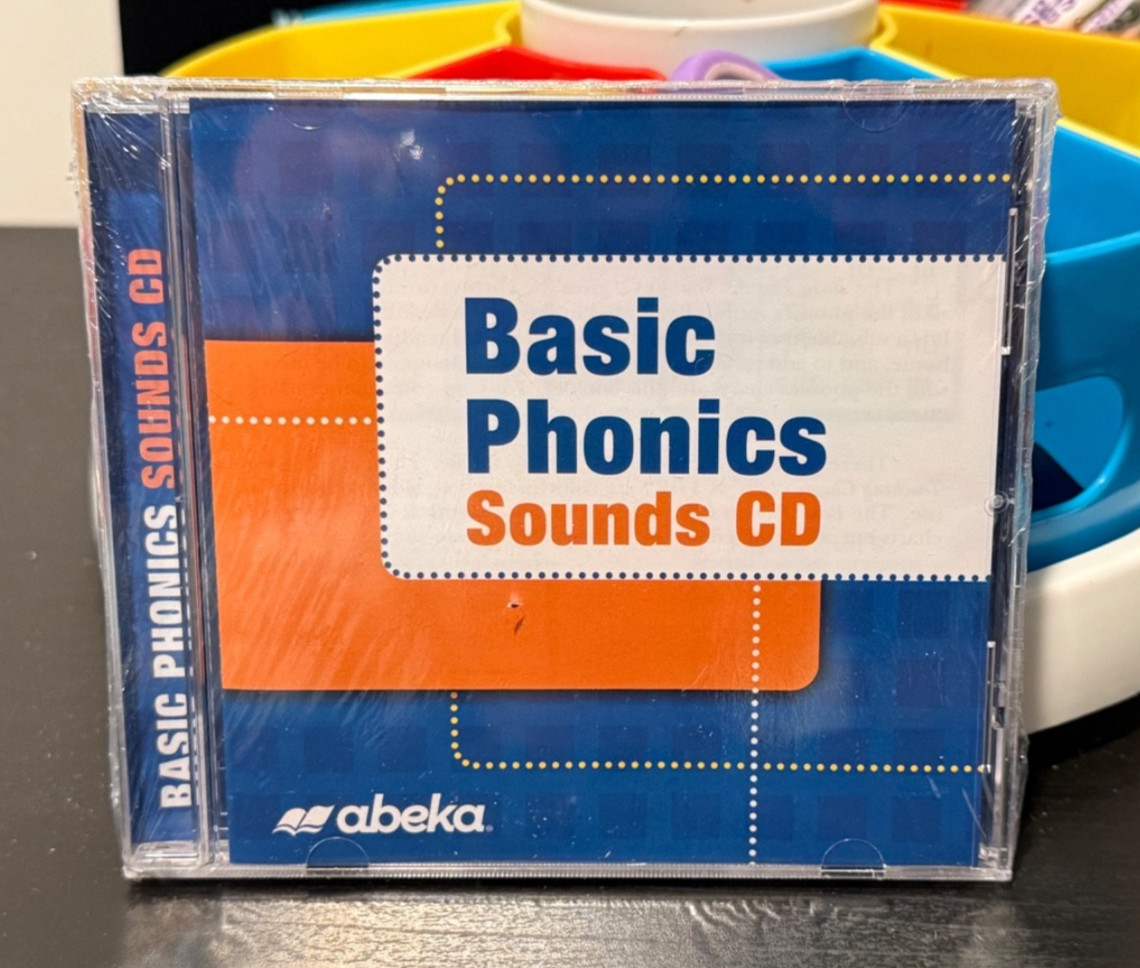 Basic Phonics Sounds CD  Abeka- Brand New, never used, stillSEALED, ABEKA Books