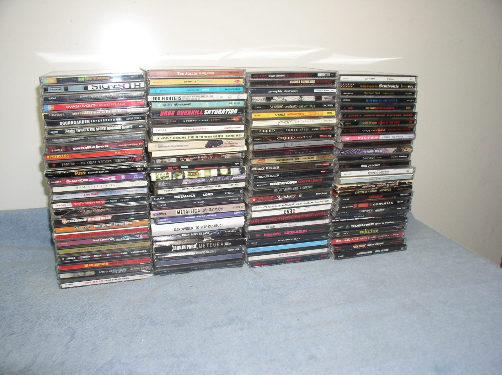 LOT OF 100+ ROCK/METAL, IND, ALT. CDS~~PERFECT CIRCLE, AFI ++ NO JUNK   (Gd-Exc)